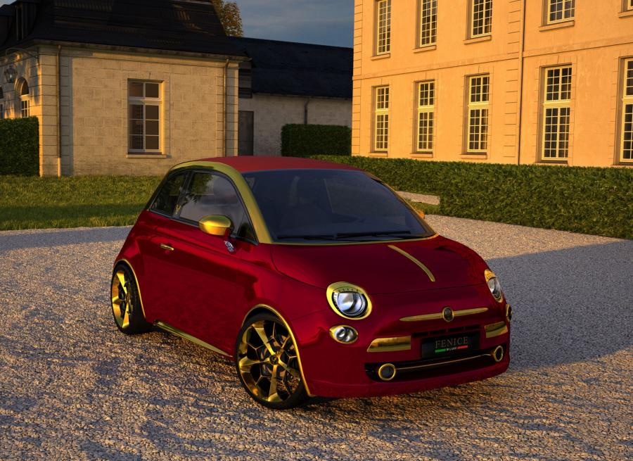  Fiat 500C La Dolce Vita by Fenice Milano 2010 года  (фото 1 из 15)